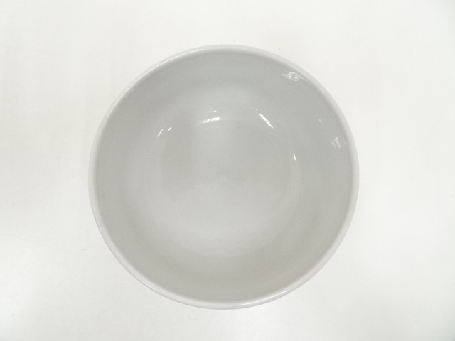 道具 ] - 道具 出石焼 小嶋昇山造 白磁菊彫茶碗（共箱） | ネット